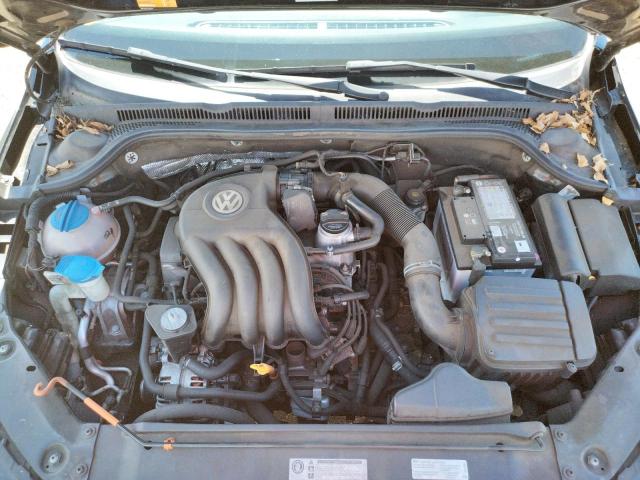 3VW2K7AJ6CM426809 - 2012 VOLKSWAGEN JETTA BASE 黑色 照片 7