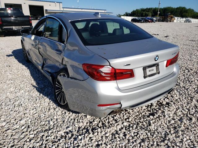 WBAJS3C01LCE56992 - 2020 BMW 540 XI SILVER photo 3