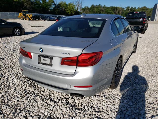 WBAJS3C01LCE56992 - 2020 BMW 540 XI SILVER photo 4