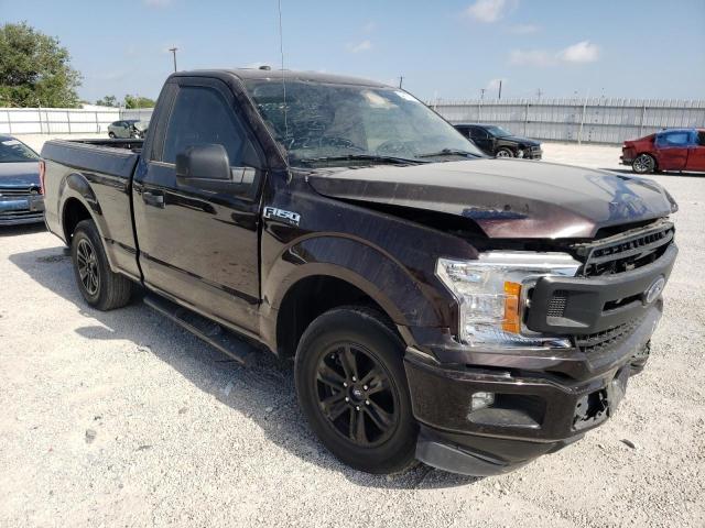 1FTMF1CB0JKD32030 - 2018 FORD F150 MAROON photo 1