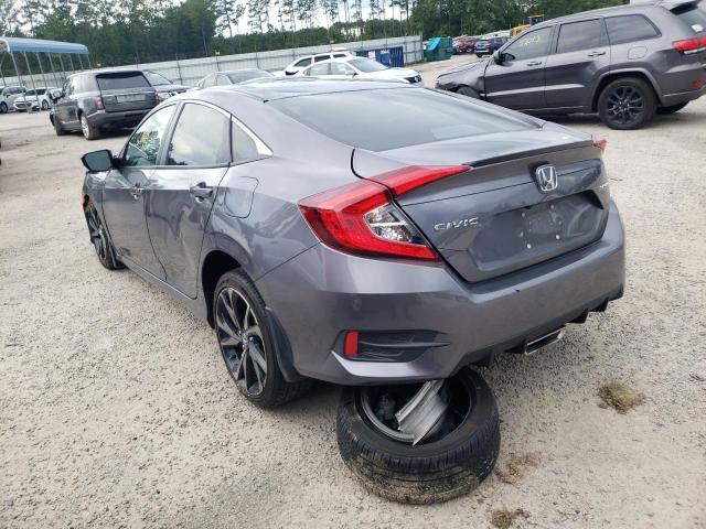 2HGFC2F80MH518946 - 2021 HONDA CIVIC SPOR GRAY photo 3