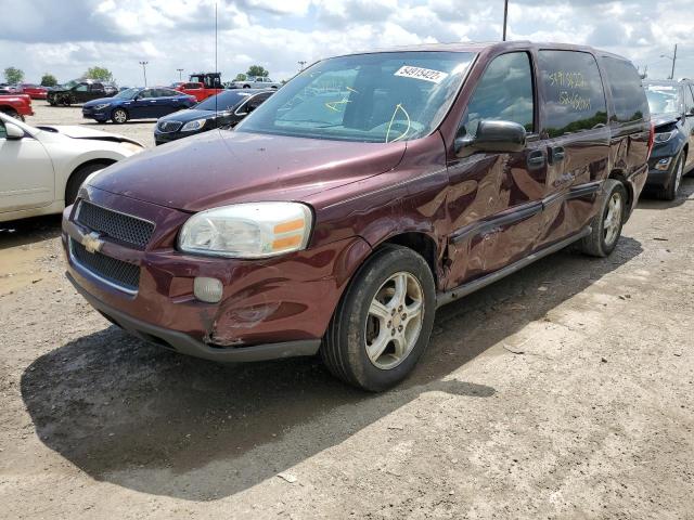 1GNDV23118D203879 - 2008 CHEVROLET UPLANDER L BURGUNDY photo 2