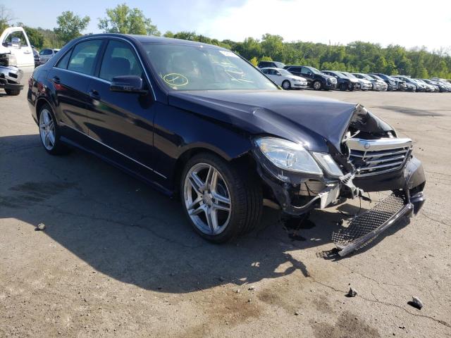 WDDHF8HB7BA399630 - 2011 MERCEDES-BENZ E 350 4MAT BLUE photo 1