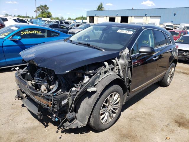 1GYKNBRS6HZ161142 - 2017 CADILLAC XT5 LUXURY BLACK photo 2