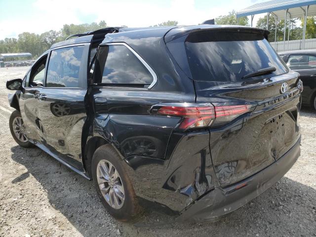 5TDKRKEC5MS011513 - 2021 TOYOTA SIENNA LE BLACK photo 3