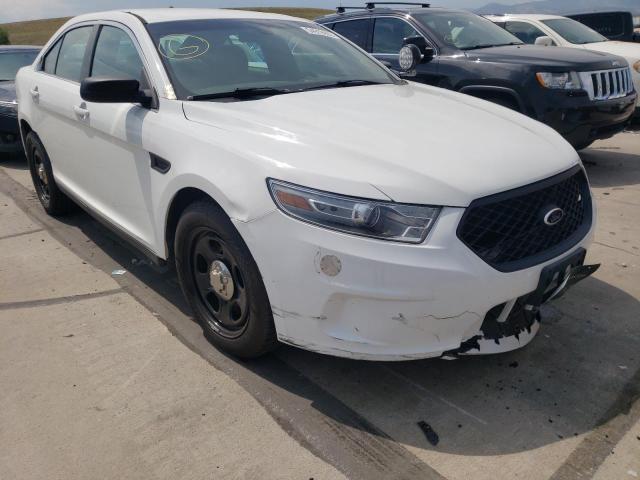 1FAHP2M8XDG117100 - 2013 FORD TAURUS POL WHITE photo 1