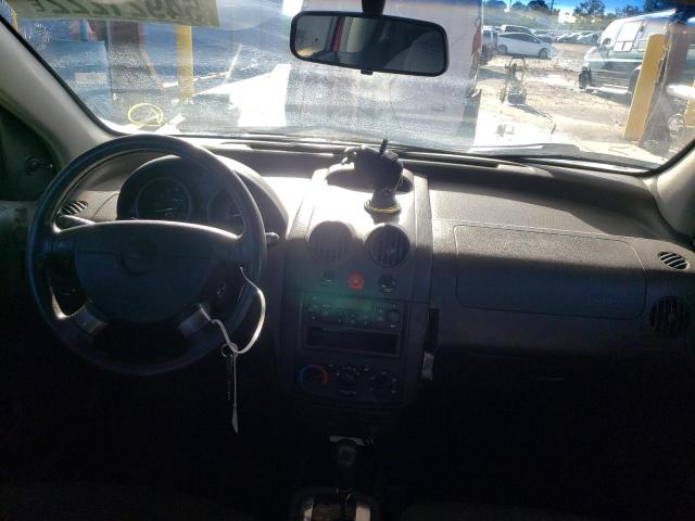 KL1TD66666B541784 - 2006 CHEVROLET AVEO BASE RED photo 9