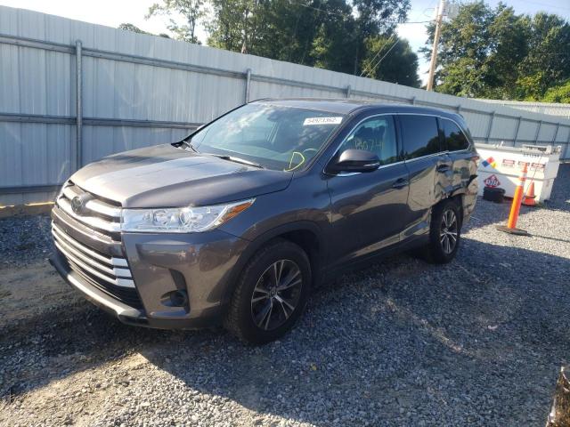 5TDZARFH1JS036106 - 2018 TOYOTA HIGHLANDER CHARCOAL photo 2