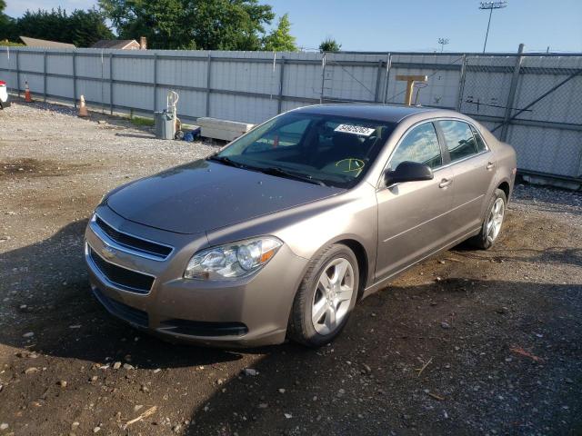 1G1ZB5E02CF250941 - 2012 CHEVROLET MALIBU LS TAN photo 2