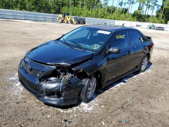 1NXBU4EEXAZ235939 - 2010 TOYOTA COROLLA SP BLACK photo 9