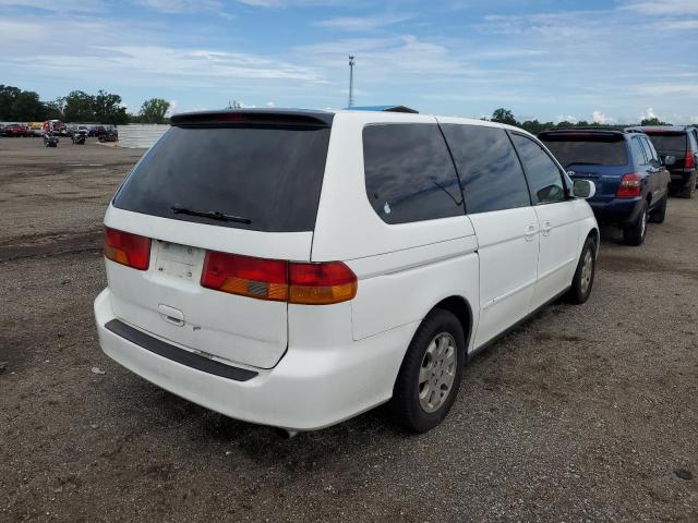 2HKRL18642H518437 - 2002 HONDA ODYSSEY EX WHITE photo 4