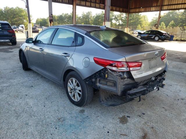 5XXGT4L32JG238435 - 2018 KIA OPTIMA LX/ GRAY photo 3