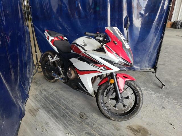 MLHPC4416J5500231 - 2018 HONDA CBR500 R TWO TONE photo 1