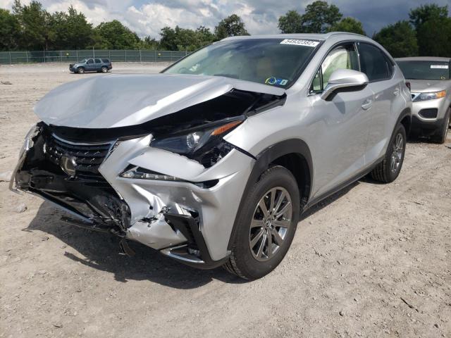 JTJBARBZXK2192893 - 2019 LEXUS NX 300 BAS SILVER photo 2