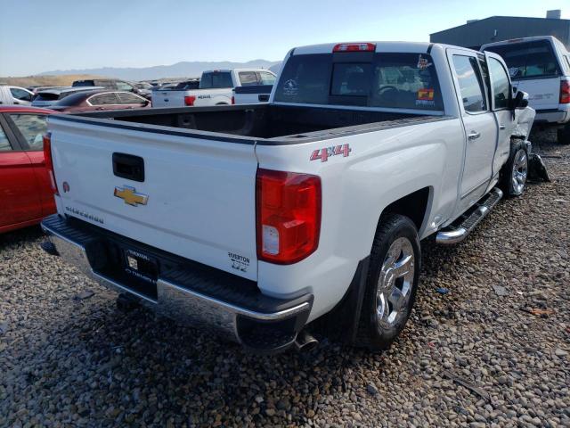 3GCUKSEC3JG103288 - 2018 CHEVROLET 1500 SILVE WHITE photo 4