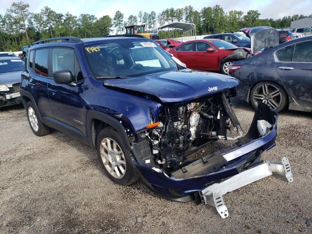 ZACNJAA15LPL91108 - 2020 JEEP RENEGADE S BLUE photo 1