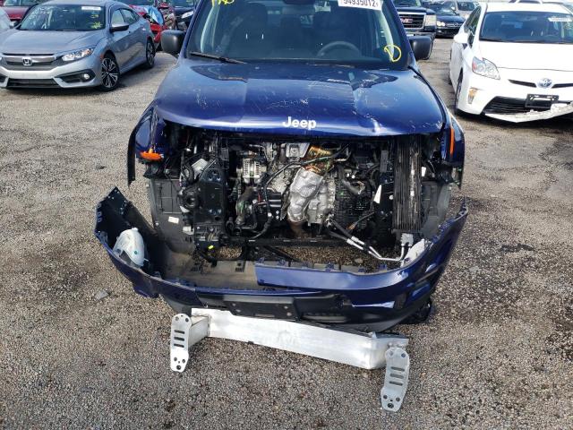 ZACNJAA15LPL91108 - 2020 JEEP RENEGADE S BLUE photo 9