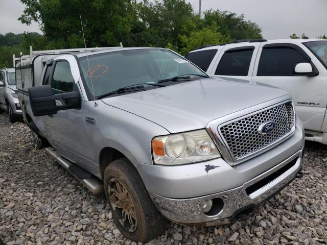 1FTPX14557FA27160 - 2007 FORD F150 SILVER photo 1