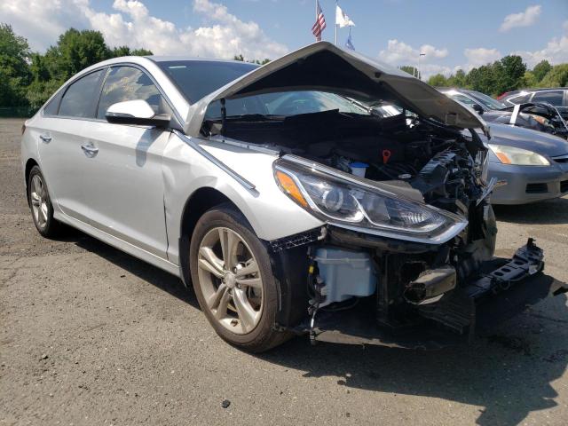 5NPE34AF0KH737700 - 2019 HYUNDAI SONATA LIM SILVER photo 1