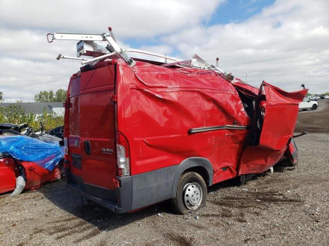 3C6URVJGXJE138001 - 2018 RAM PROMASTER წითელი ფოტო 4