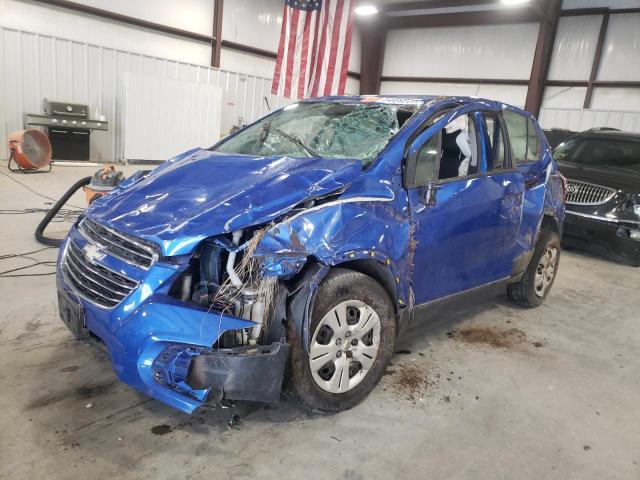 KL7CJKSB1FB256386 - 2015 CHEVROLET TRAX LS  photo 2