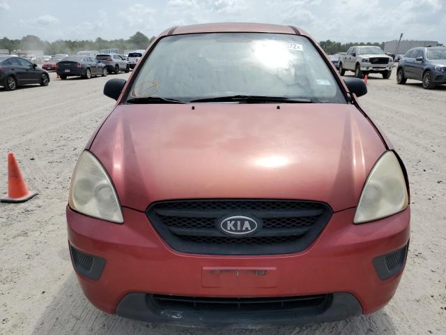 KNAFG525287206724 - 2008 KIA RONDO BASE RED photo 9