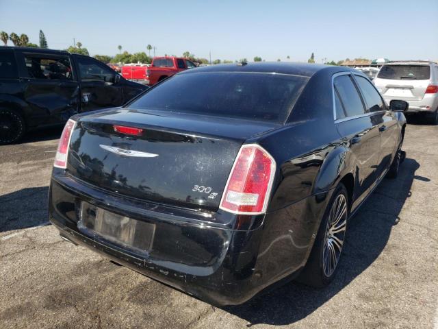 2C3CCABG8DH713349 - 2013 CHRYSLER 300 S BLACK photo 4