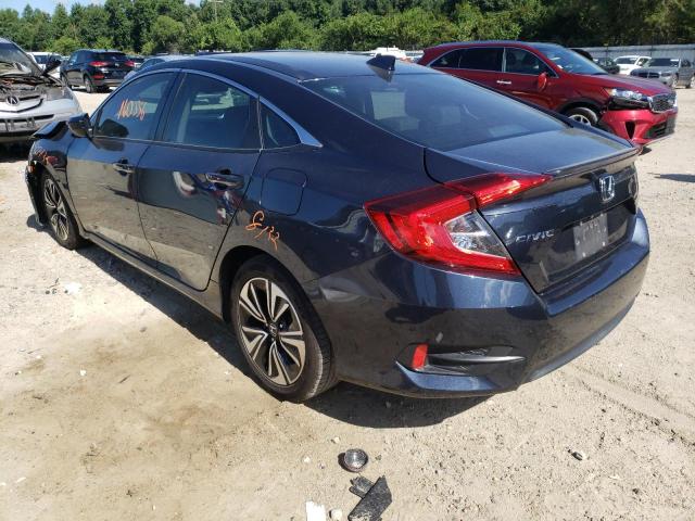 2HGFC1F77HH658998 - 2017 HONDA CIVIC EXL 灰色 照片 3