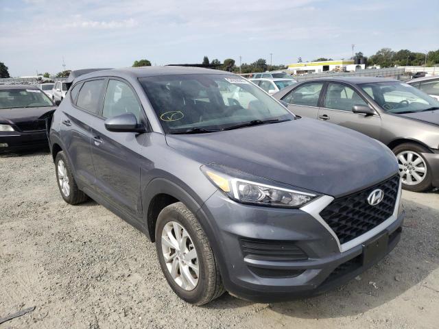 KM8J2CA48KU913484 - 2019 HYUNDAI TUCSON SE GRAY photo 1