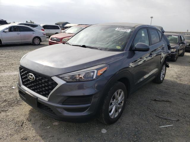 KM8J2CA48KU913484 - 2019 HYUNDAI TUCSON SE GRAY photo 2