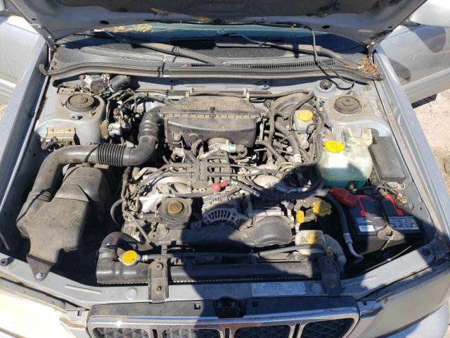 JF1SF656X2H718446 - 2002 SUBARU FORESTER S SILVER photo 7