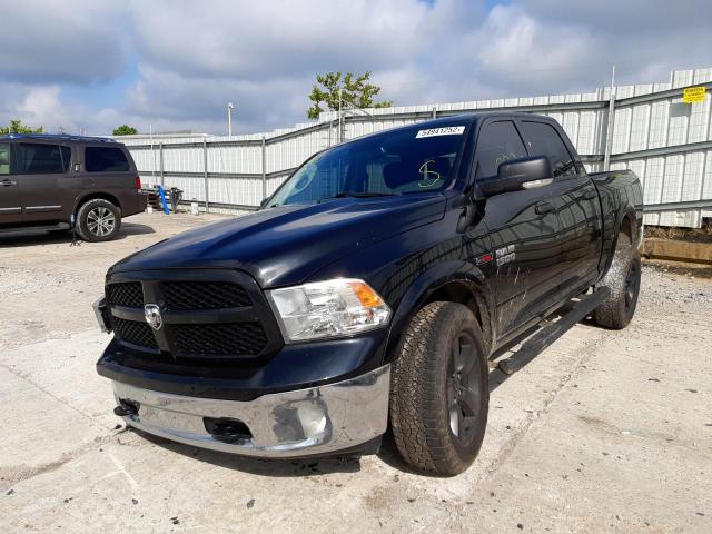 1C6RR7LM3JS287755 - 2018 RAM 1500 SLT CHARCOAL photo 2