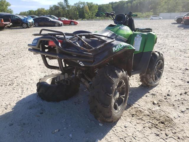 4UF13ATV1DT210354 - 2013 ARCTIC CAT MUD PRO GREEN photo 4