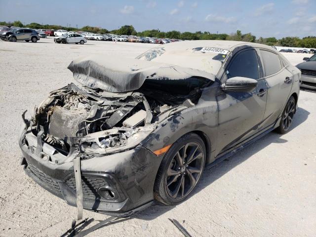 SHHFK7H43JU207360 - 2018 HONDA CIVIC SPOR BLACK photo 2