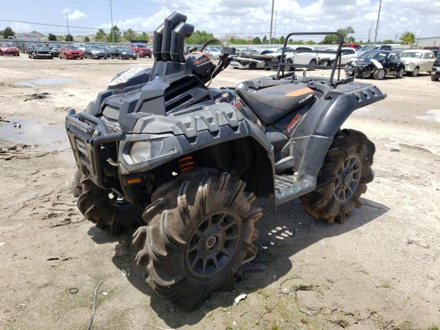 4XASXM951JB310763 - 2018 POLARIS SPORTSMAN BLACK photo 2