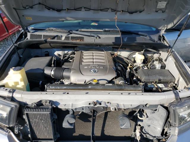 5TBEV54108S480310 - 2008 TOYOTA TUNDRA CRE SILVER photo 7