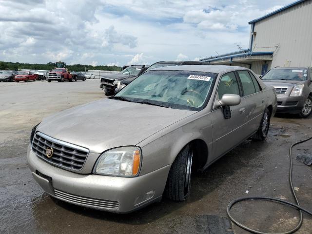 1G6KE57YX4U123244 - 2004 CADILLAC DEVILLE DH BEIGE photo 2