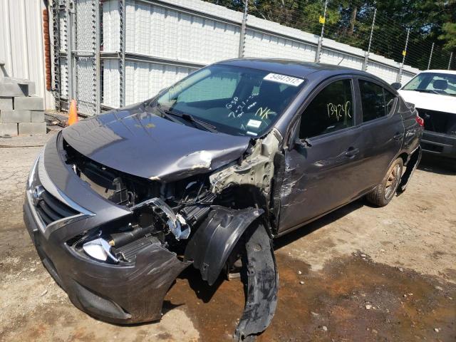 3N1CN7APXGL846946 - 2016 NISSAN VERSA GRAY photo 2