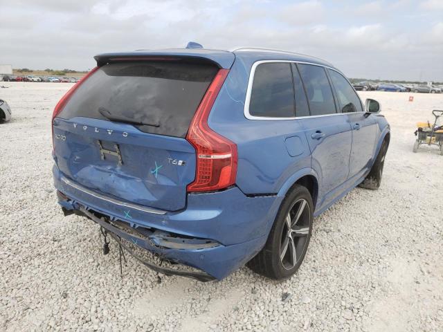 YV4A22PM0G1091808 - 2016 VOLVO XC90 T6 BLUE photo 4