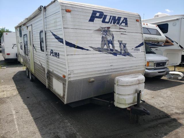 4X4TPUC227P012806 - 2007 PUMA TRAILER WHITE photo 1