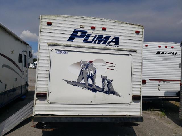 4X4TPUC227P012806 - 2007 PUMA TRAILER WHITE photo 8