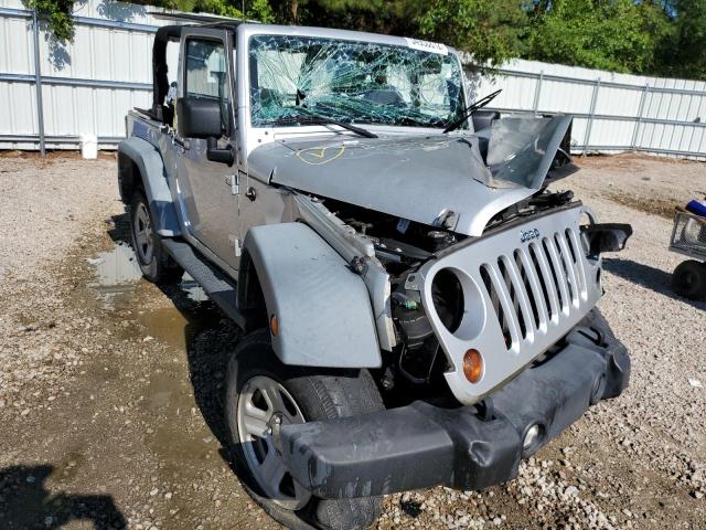 1J4AA2D11BL619444 - 2011 JEEP WRANGLER S SILVER photo 1