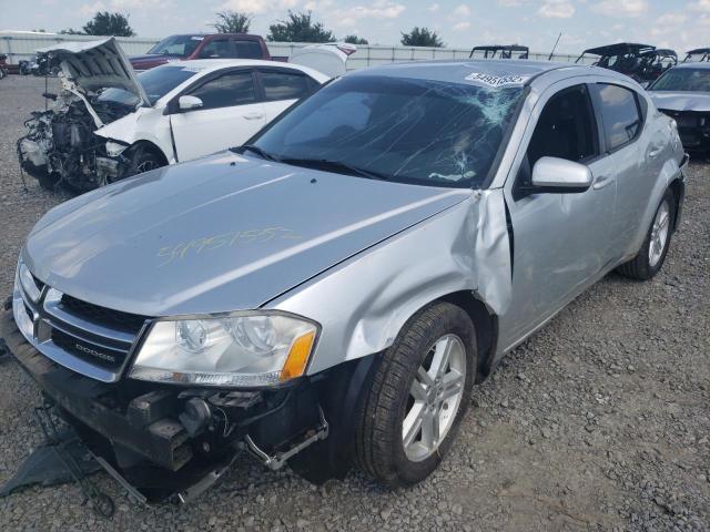 1B3BD1FB4BN528336 - 2011 DODGE AVENGER MA SILVER photo 2