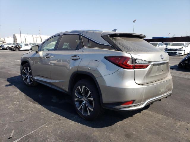 2T2HGMDA2MC067294 - 2021 LEXUS RX 450H GRAY photo 3