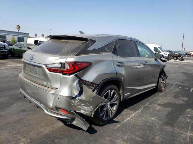 2T2HGMDA2MC067294 - 2021 LEXUS RX 450H GRAY photo 4