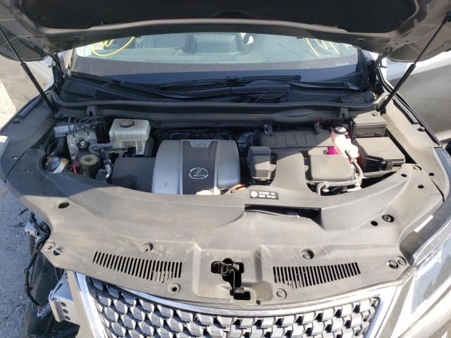 2T2HGMDA2MC067294 - 2021 LEXUS RX 450H GRAY photo 7