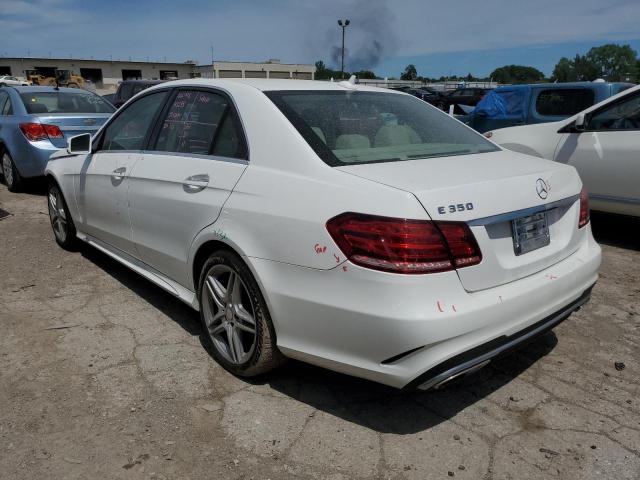 WDDHF5KB8EA895015 - 2014 MERCEDES-BENZ E 350 WHITE photo 3