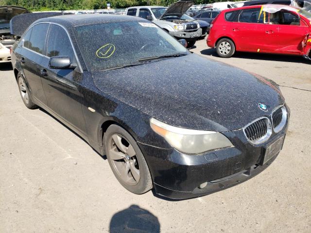 WBANE53526CK86644 - 2006 BMW 525 I BLACK photo 1