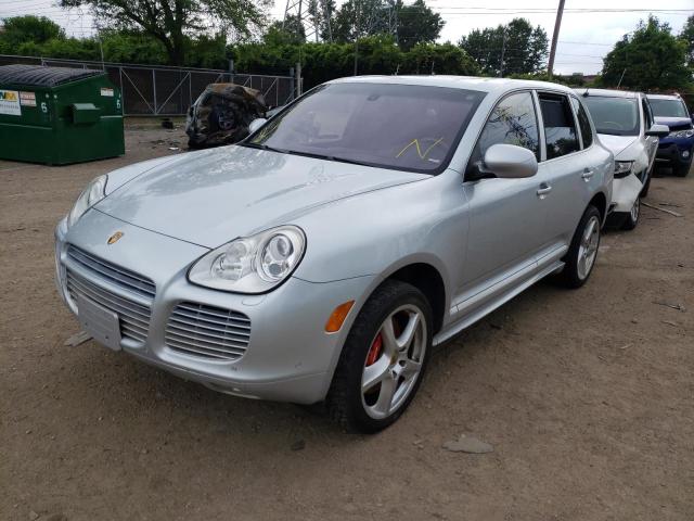 WP1AC29P76LA93077 - 2006 PORSCHE CAYENNE TU SILVER photo 2