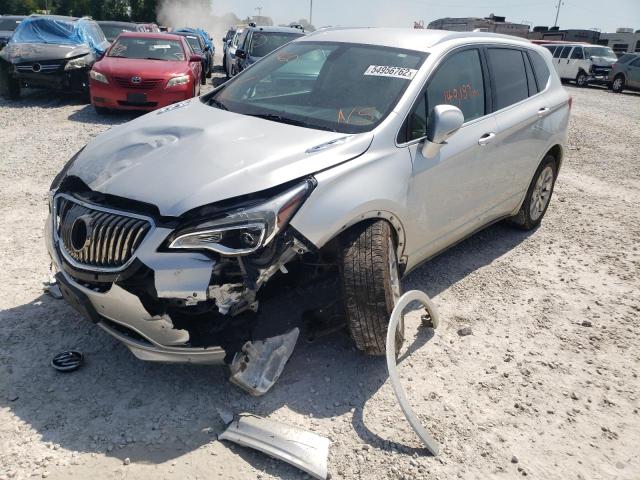 LRBFXBSA0HD242314 - 2017 BUICK ENVISION E SILVER photo 2